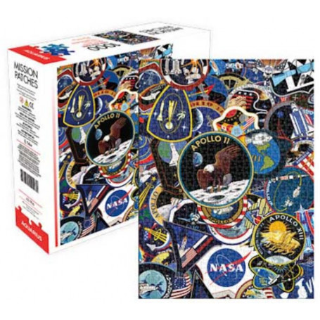 Nasa Mission Patches 1,000Pc Puzzle
