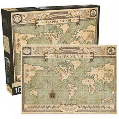 Fantastic Beasts Map 1000Pc Puzzle