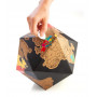 Scratch Map Globe