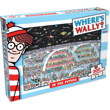 Where's Wally 300Pce Crown Puzzle - Assorted