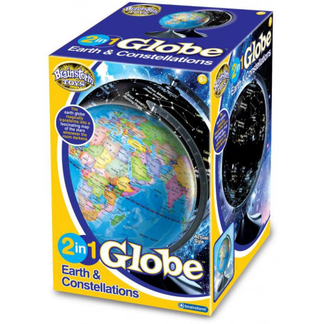Brainstorm 2 In 1 Globe Earth And Constellations