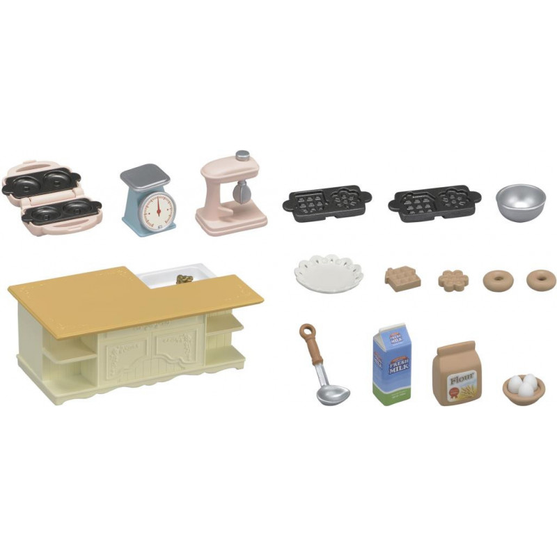 Sylvanian Families: Kitchen Island Play Set