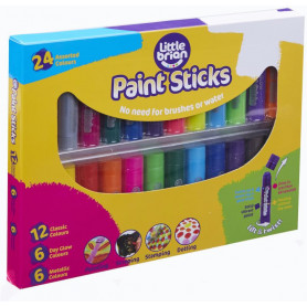Little Brian Paint Sticks 24-Pack - Assorted