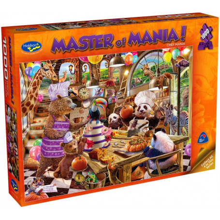 Master Of Mania! 1000Pc Chef