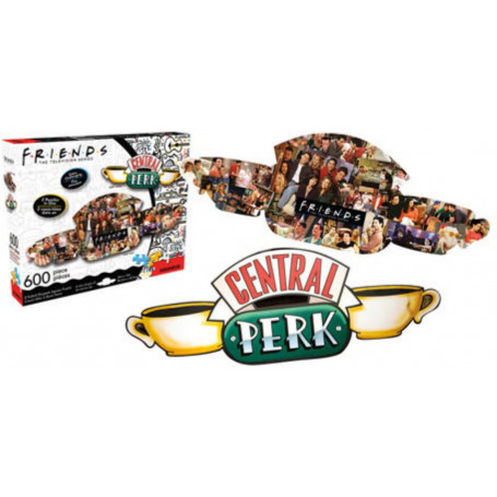 Friends - Central Perk & Collage 600Pc Double Sided Puzzle