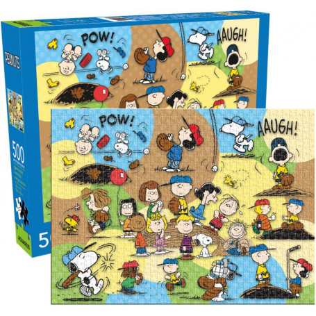 Peanuts - Baseball 500Pc Puzzle