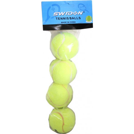 4 Pc Tennis Balls
