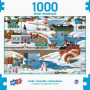 Surelox - 1000-Piece Winter Wonderland Assorted