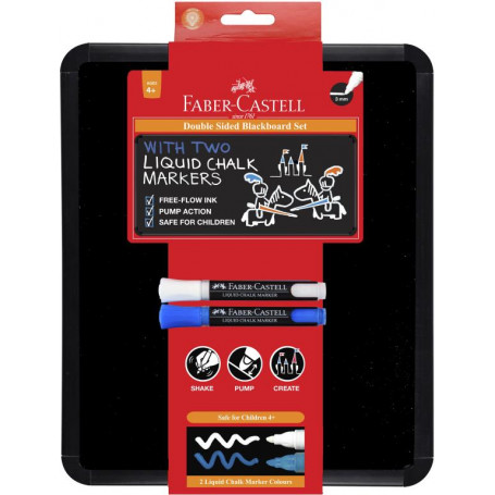 Faber-Castell Double Sided Blackboard Set