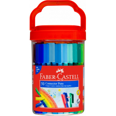 Faber-Castell Connector Pen Marker 50pc