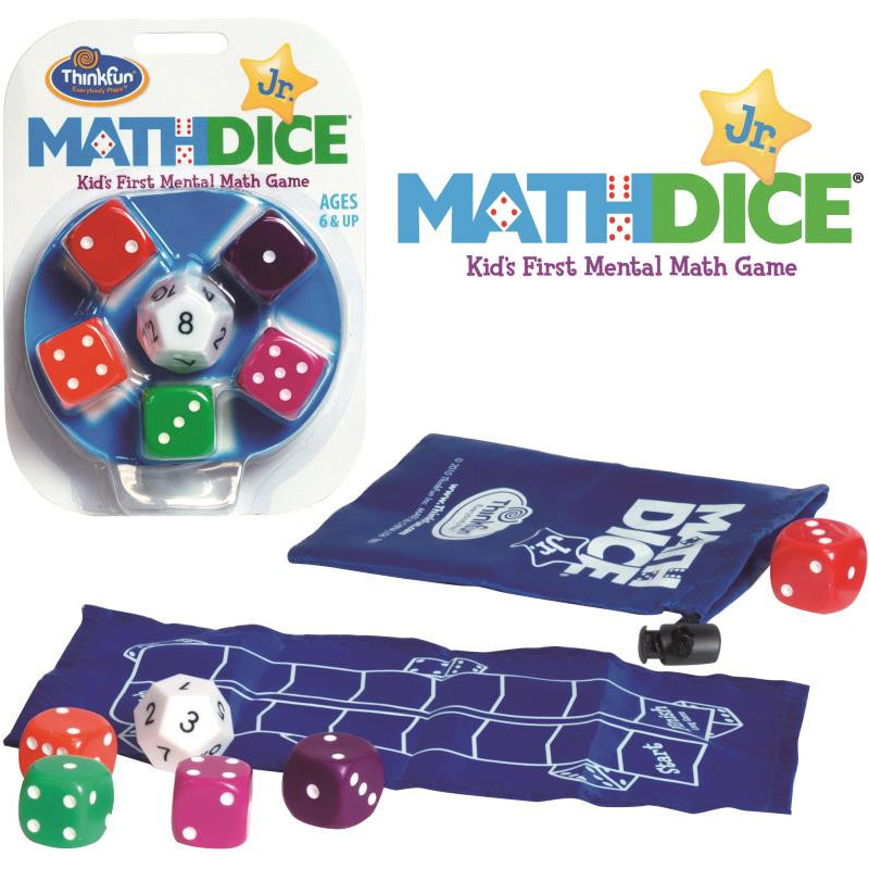 Thinkfun Math Dice Jr Game - Afterpay Available!