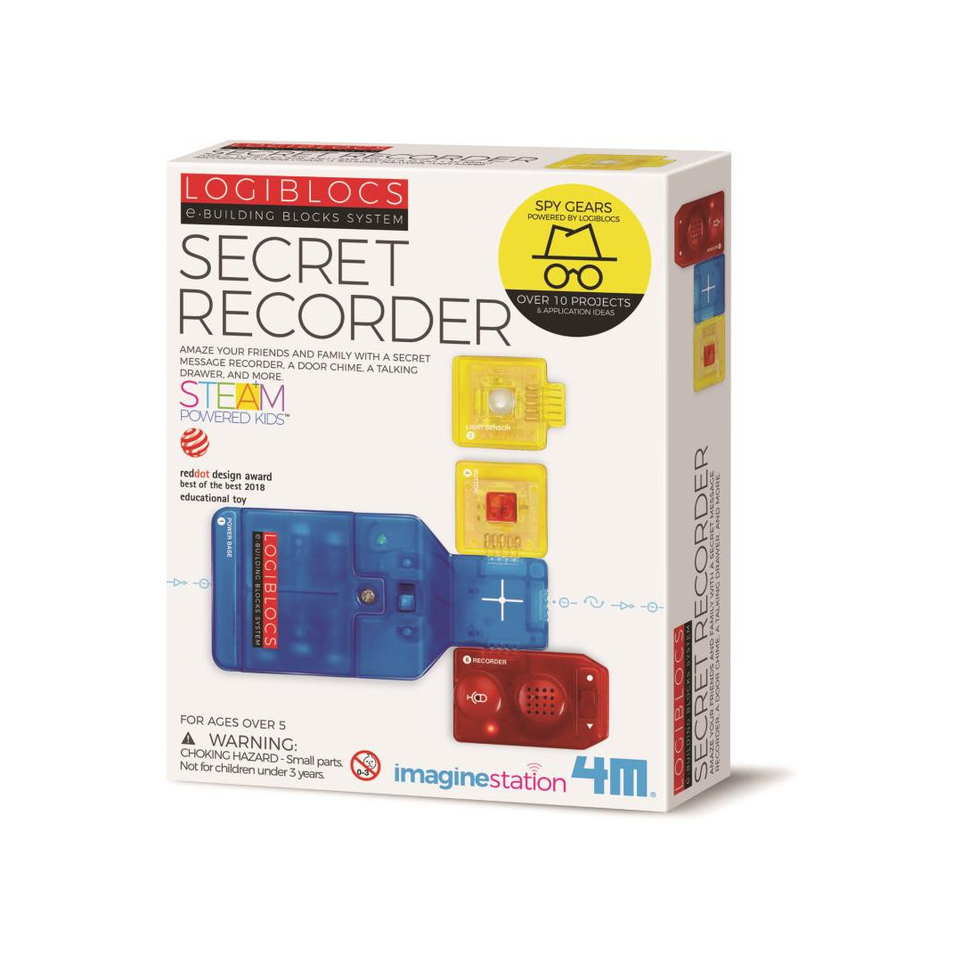 Secret Recors Logiblocs - Secret Recorder - Afterpay Available!