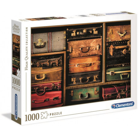 Clementoni 1000Pce - Travel (Suitcases)