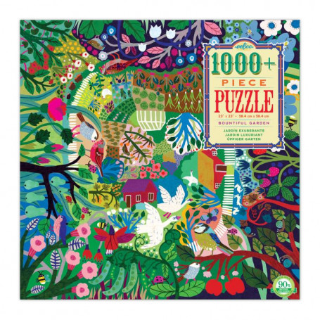 Eeboo - Puzzles 1008Pc Puzzle Bountiful Garden