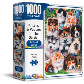 Crown 1000Pce Puzzle Radiant Series Assorted