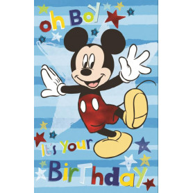 Card - Disney Mickey Oh Boy