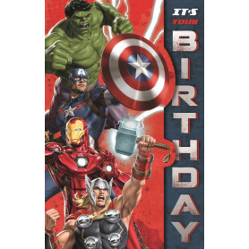 Card - Marvel Avengers Vertical