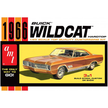 AMT - 1:25 1966 Buick Wildcat Plastic Kit