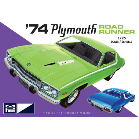 MPC - 1:25 1974 Plymouth Road Runner 2T Plastic Kit