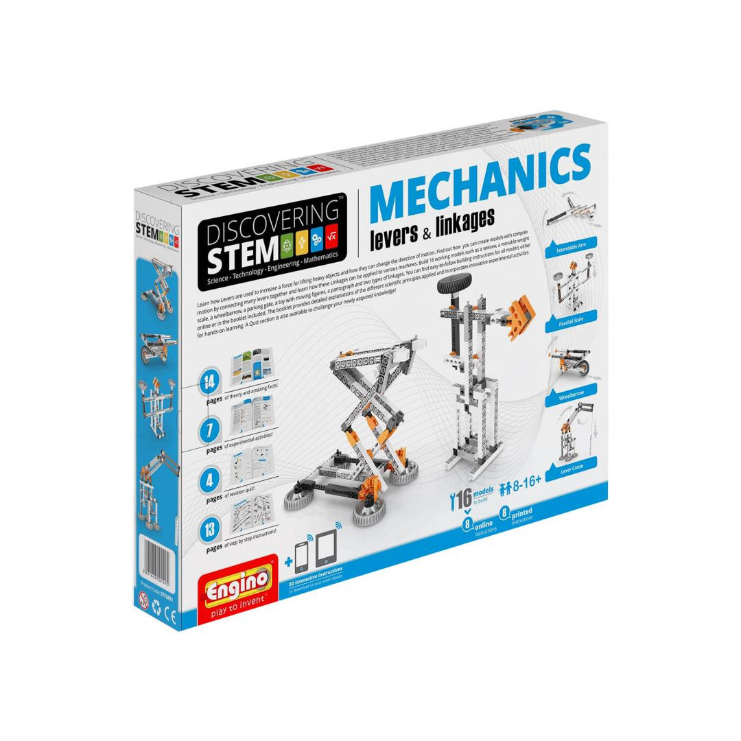 Engino Stem Engino Mechanics Instructions Cranks Engino Stem