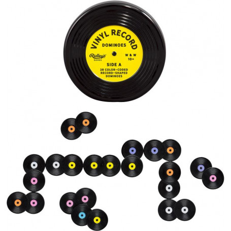 Vinyl Record Dominoes