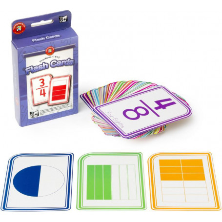 Learning Can Be Fun - Fractions Flash Card