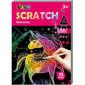 Avenir - Mini Scratch Book - Unicorns