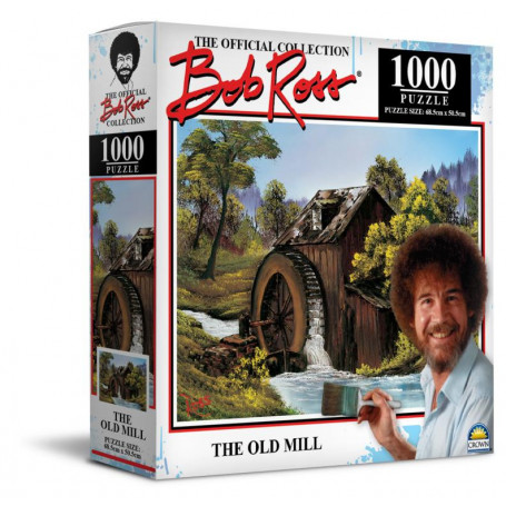 Bob Ross 1000Pce Puzzle Assorted