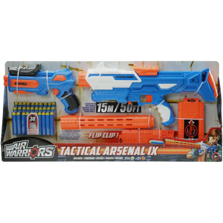 Air Warriors Arsenal With Storm-Sentry-Two Clips-30 Darts