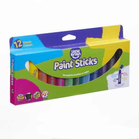 Little Brian Paint Sticks 12-Pack Classic
