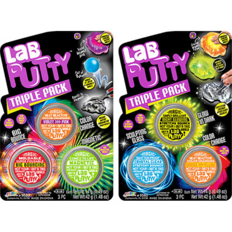 Lab Putty Triple Pack Assorted
