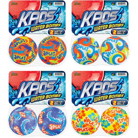 Waterbomb Wet Ball 2Pk Assorted