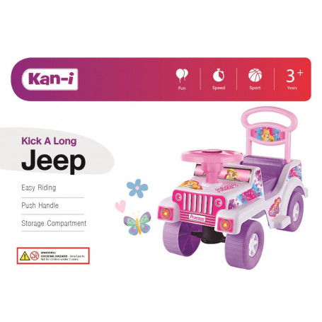 Kan-i Ride-On Jeep White