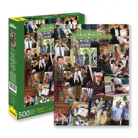 Parks & Recreation Collage 500Pc Puzzle