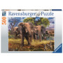 Ravensburger - Elephant Family 500Pc