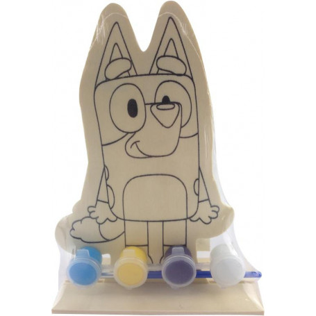 Bluey Paint Your Own Own Wooden Bluey Standee