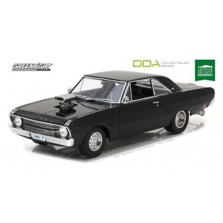 1:18 1969 Chrysler VF Valiant Drag Gloss Black With Tunnel Ram