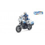Bruder Scrambler Ducati Police Motorbike + Policeman