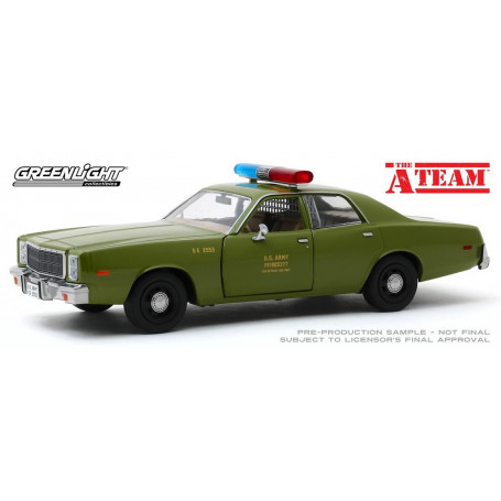 1:24 A-Team (1983-87 TV Series) 1977 Plymouth Fury Police
