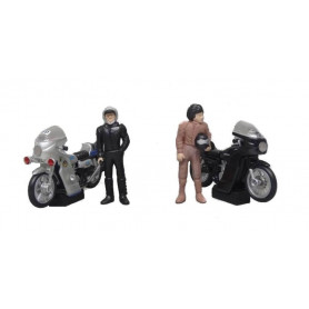 1:43 Kawasaki Motobikes Goose Figure,Toecutter Figure