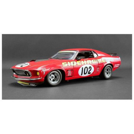 1:18 1969 Ford Boss 302  102 Jim Richards Sidchrome Racing