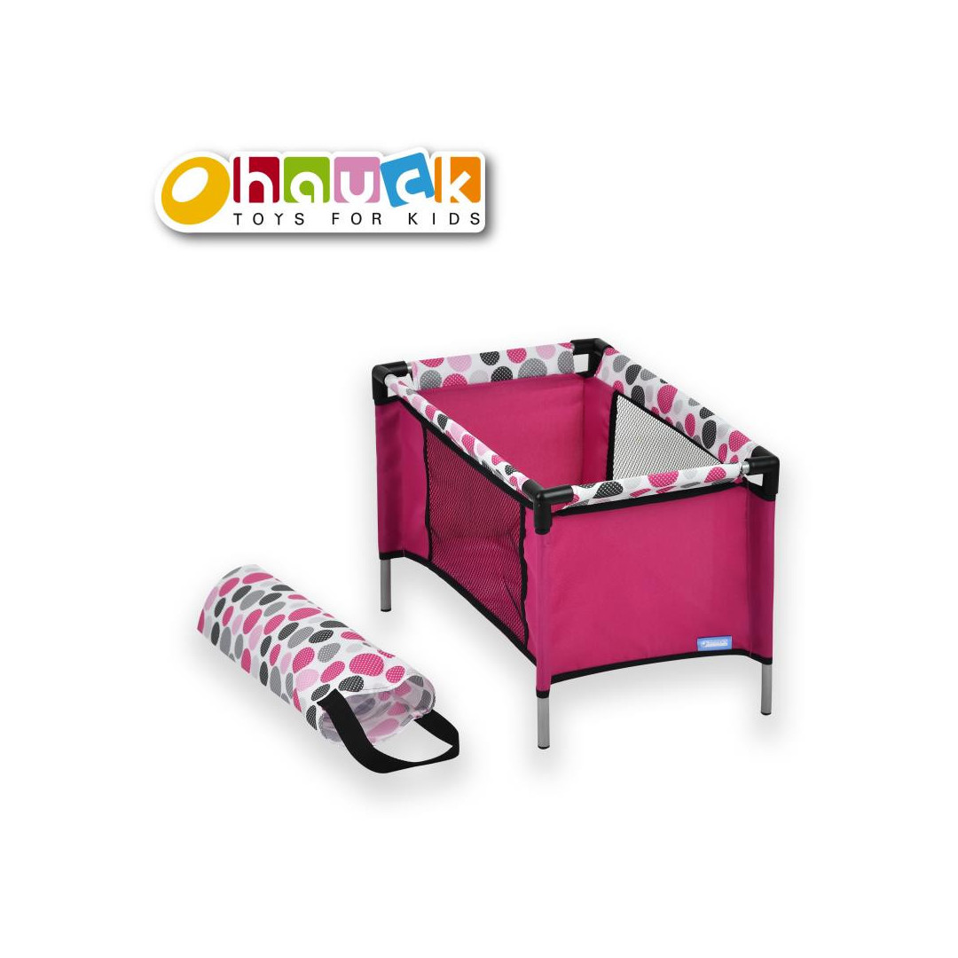 Hauck Doll Toy Box Pink Dot Afterpay Available!