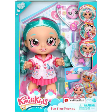 Kindi Kids S3 Fun Time Doll Single Pack - Cindy Pops