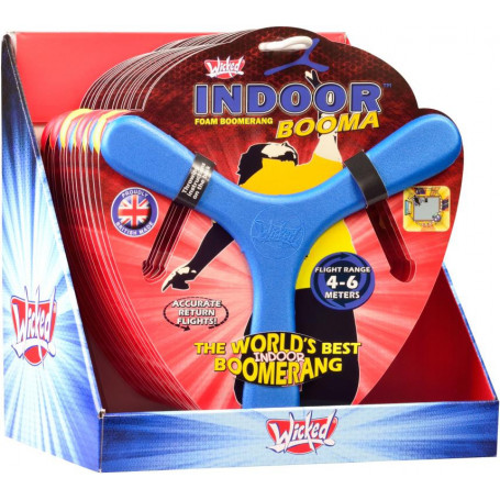 Wicked Indoor Foam Boomerang Assorted