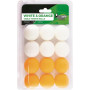 Table Tennis Balls White & Orange 12Pk