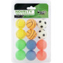 Novelty Table Tennis Balls 12Pk
