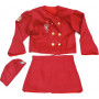 Maroon Air Hostess Costume