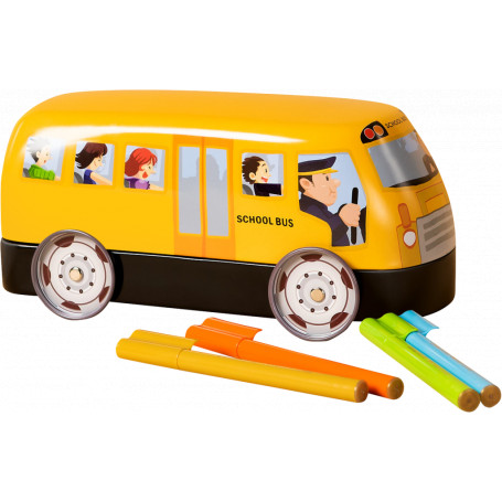 Faber-Castell School Bus Tin Regular