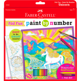 Faber-Castell Foil Fun Pbn Unicorn
