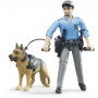 Bruder Policeman With Dog